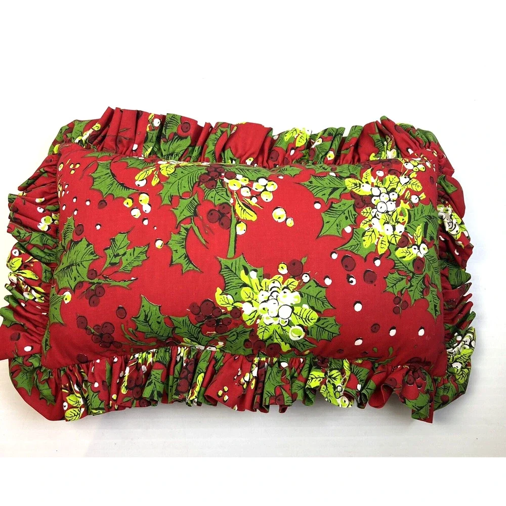 Handmade christmas pillow